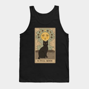 The Full Moon Cat Tank Top